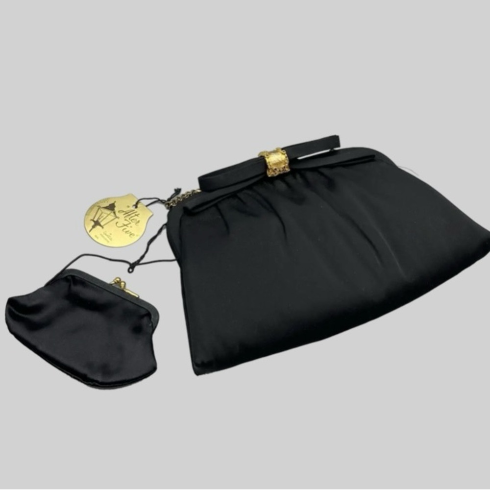 Vintage "After Five" Cocktail Bag Clutch Purse by Lowy and Mund